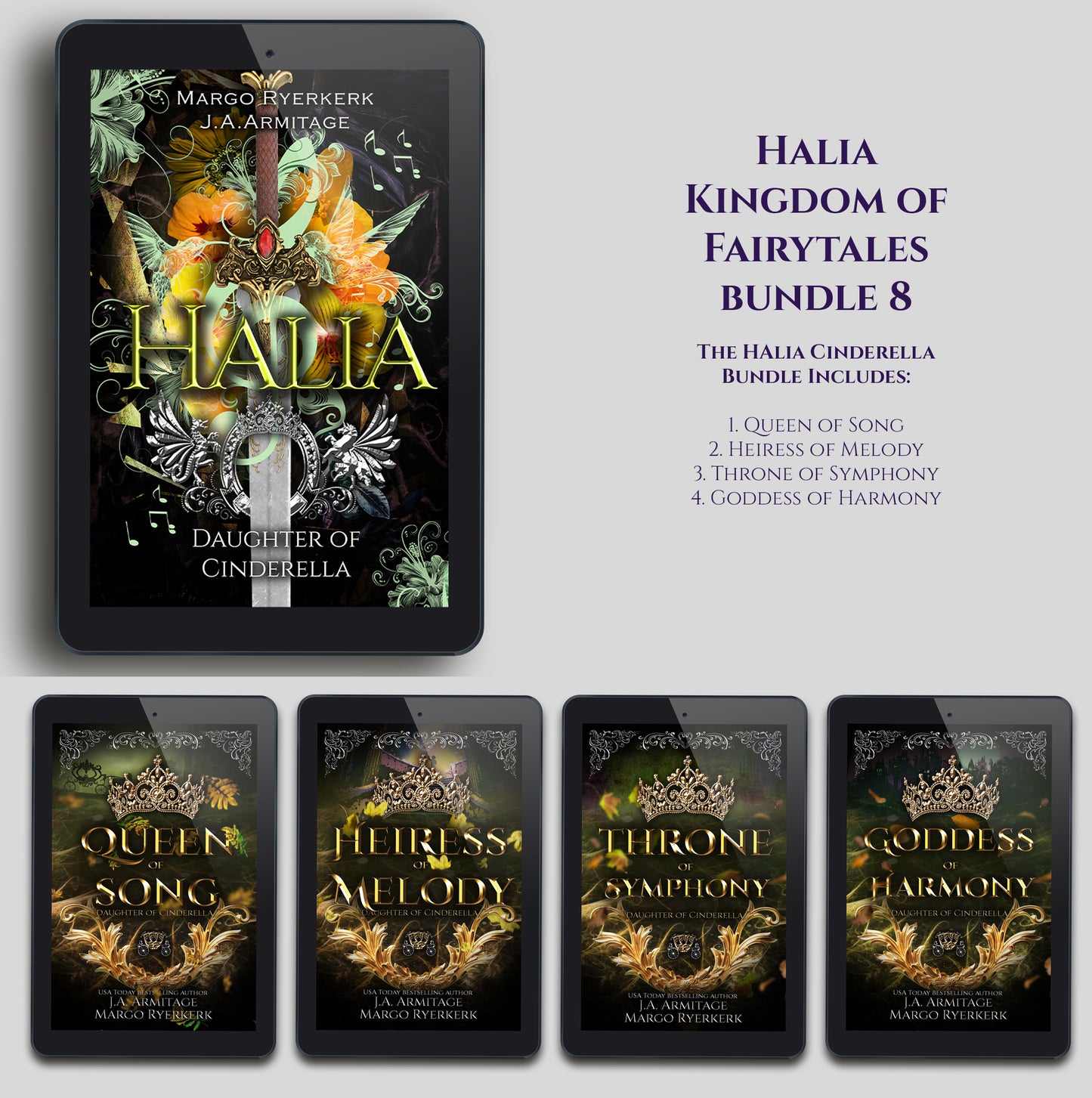 HALIA (Daughter of Cinderella) eBOOK BUNDLE