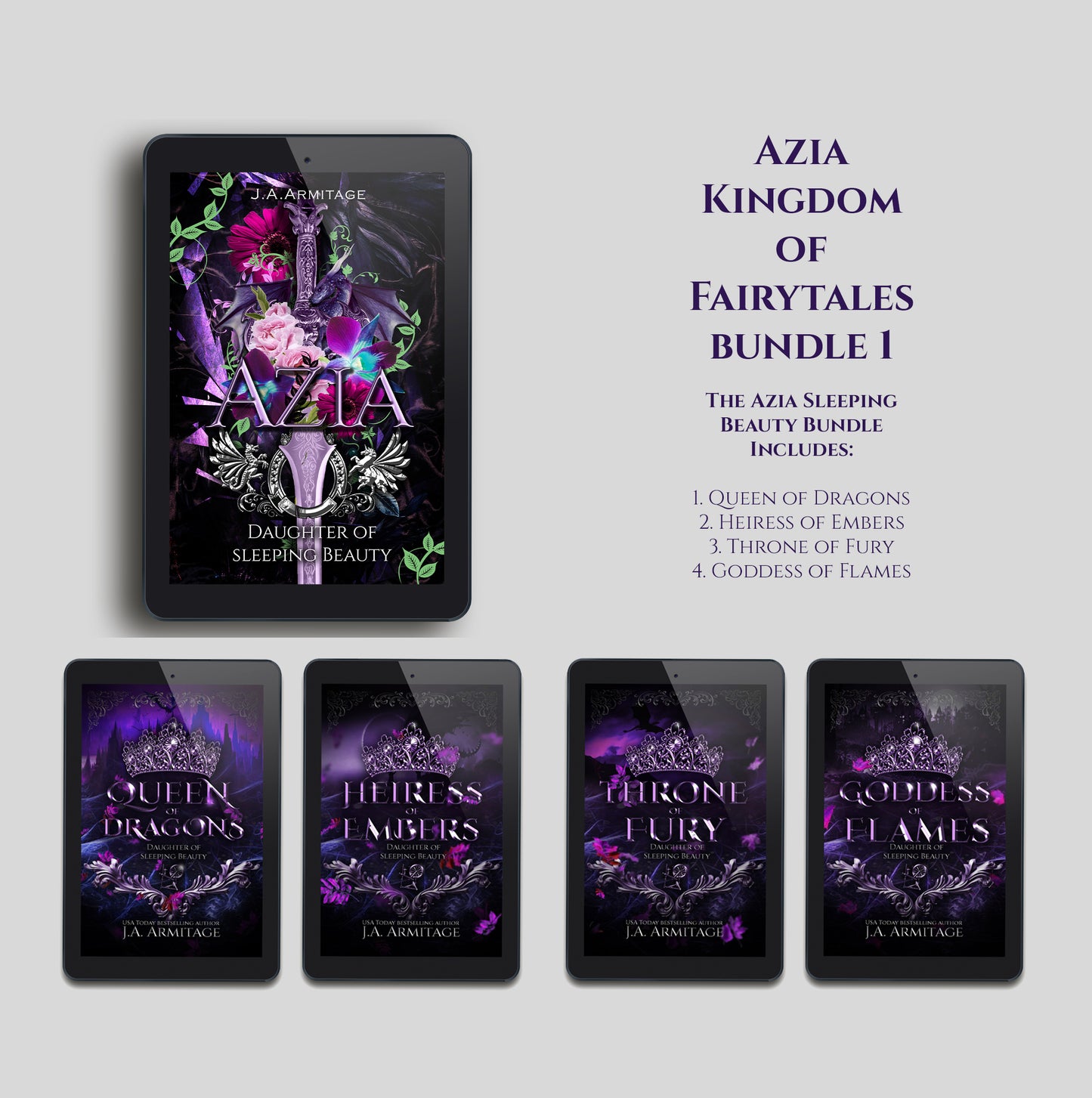 AZIA (Daughter of Sleeping Beauty) eBOOK BUNDLE