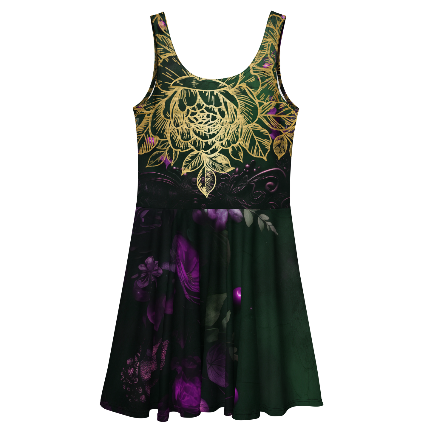 Splinter of Flax Skater Dress