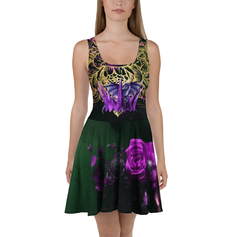 Splinter of Flax Skater Dress