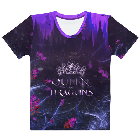 Queen of Dragons all-over print Women's T-shirt