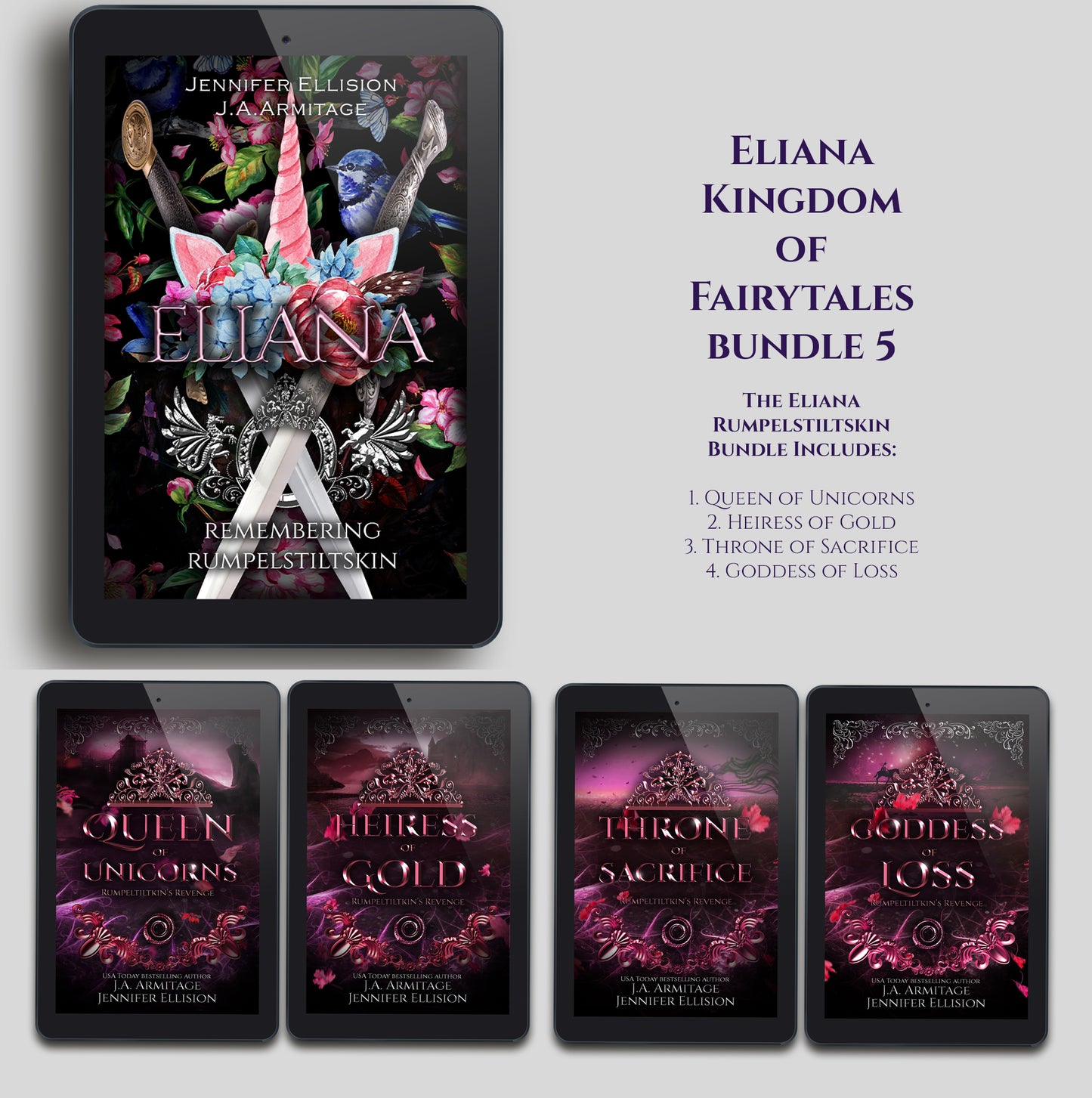 ELIANA (Daughter of the girl who spun gold - Rumpelstiltskin) eBOOK BUNDLE