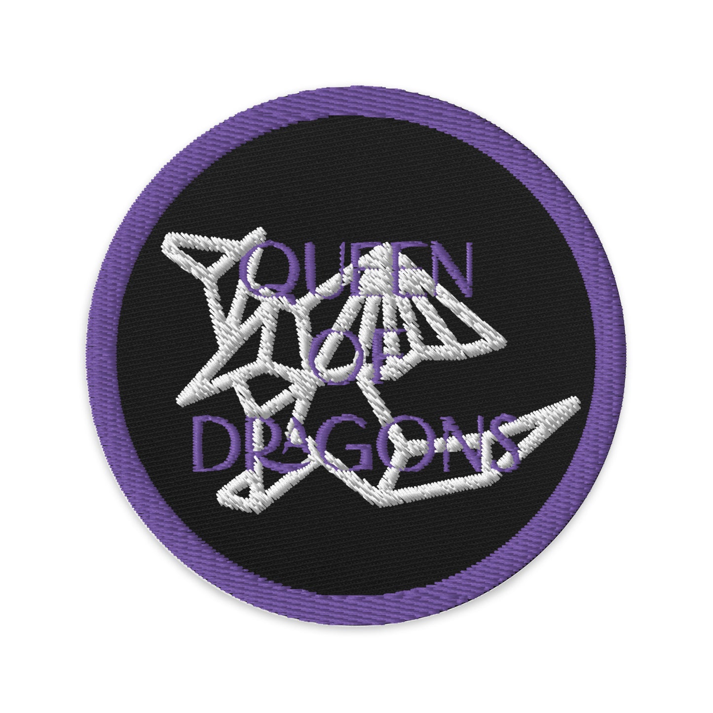 Queen of Dragons Embroidered Patch
