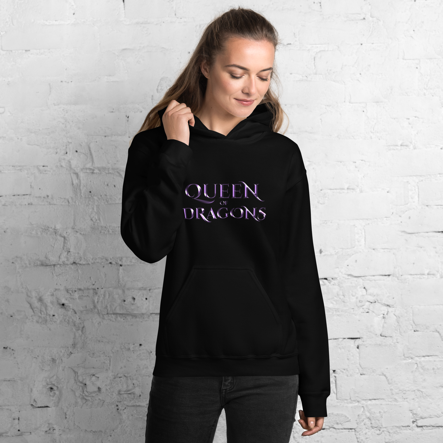 Embrace the Majesty - Queen of Dragons Unisex Hoodie