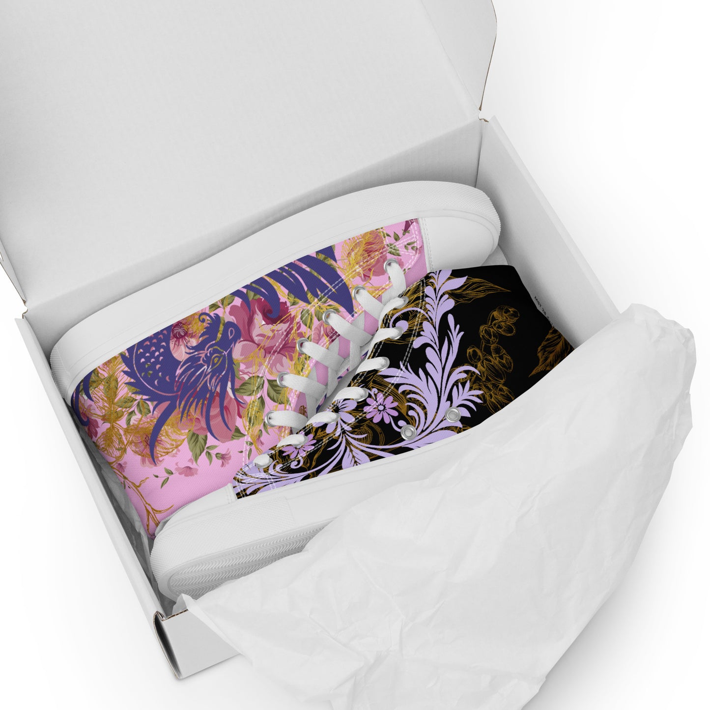 Good vs Villain women's hightops